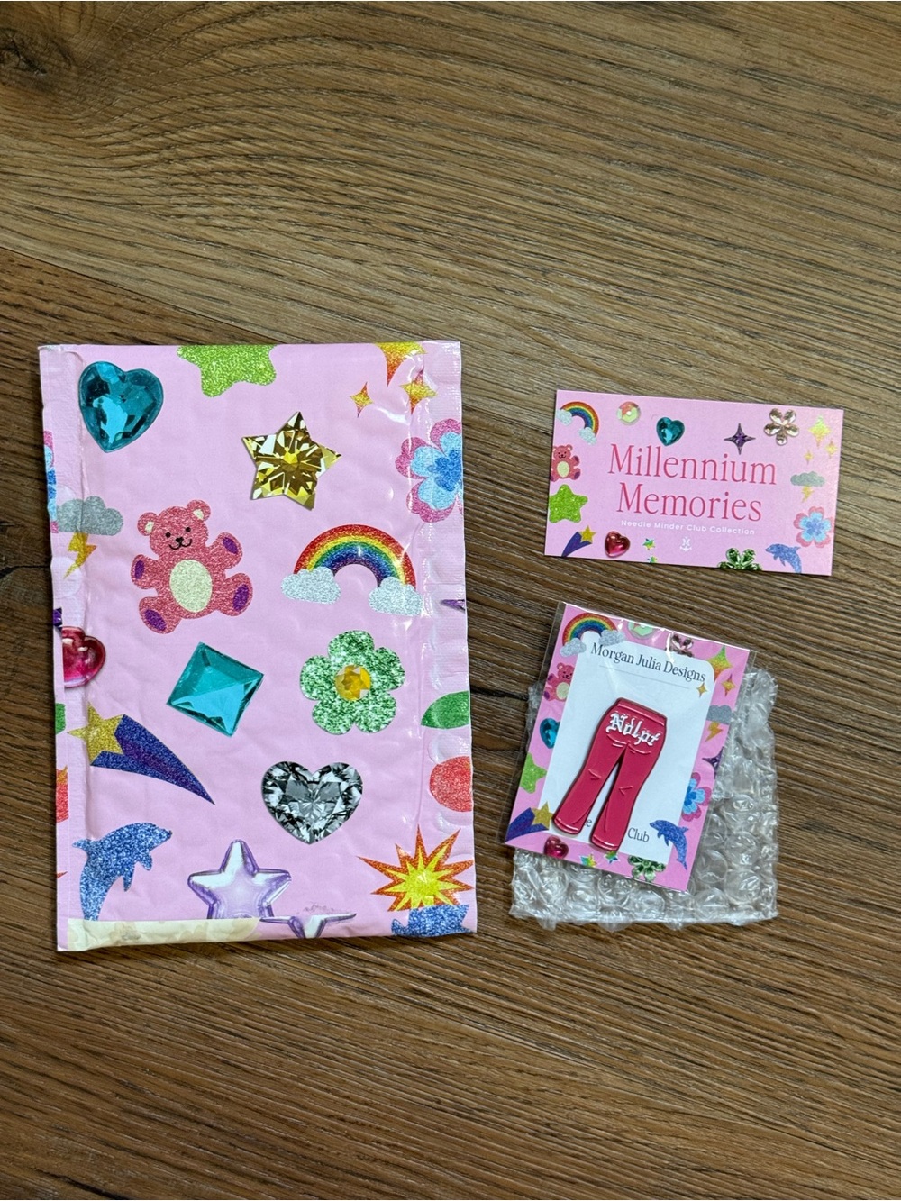 Morgan Julia Designs Millennium Memories Velour Pants Needle Minder